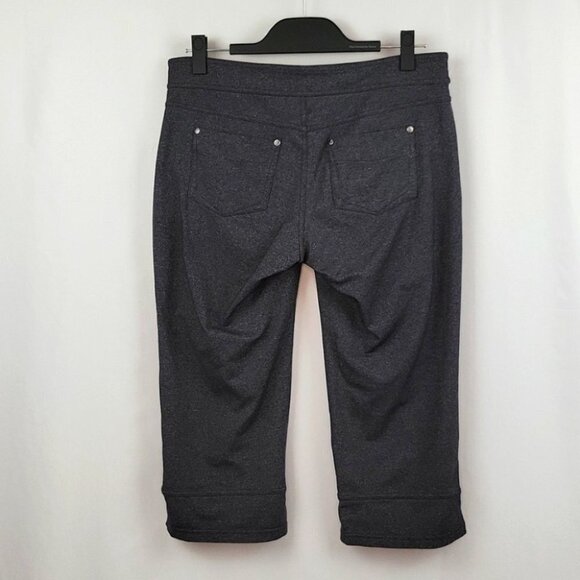 Athleta Straight Leg Crop Leggings Gray Size Medium - Picture 2 of 9